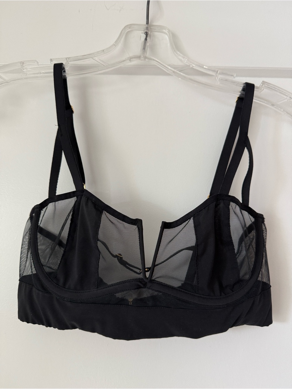 Bluebella Black Mesh Underwire Bralette
